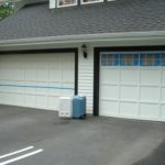 Old Wood Garage Door Before Installation