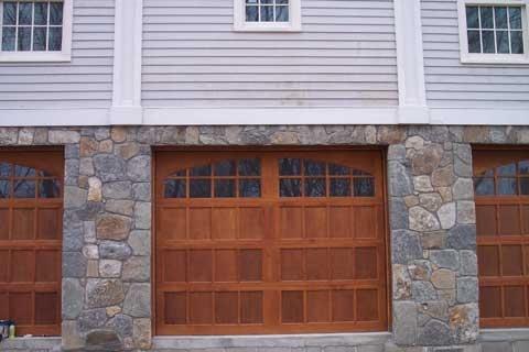 wood garage doors